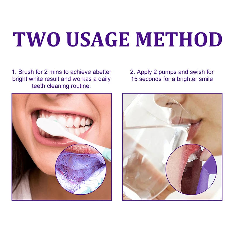 50ml Mousse V34 Toothpaste Teeth Cleaning Corrector Teeth