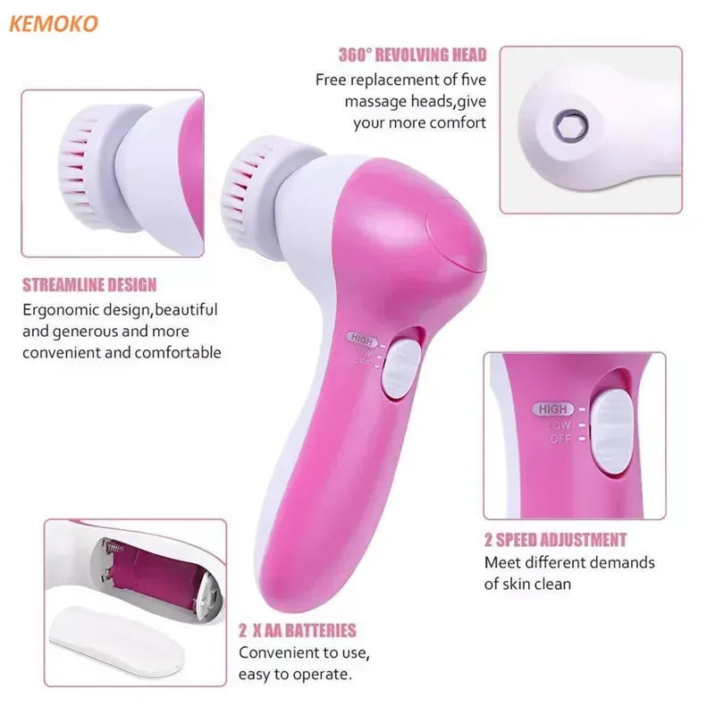 Electric Facial Cleanser Wash Face Cleaning Machine