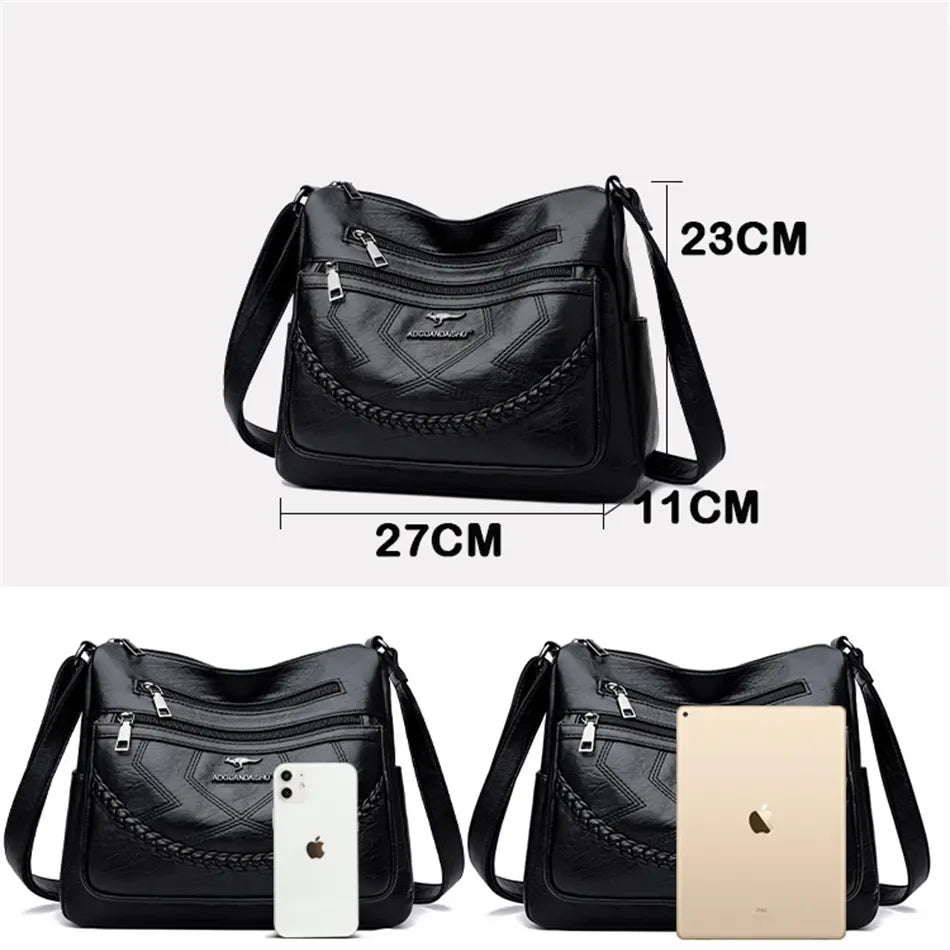 Soft PU Leather Luxury Handbags