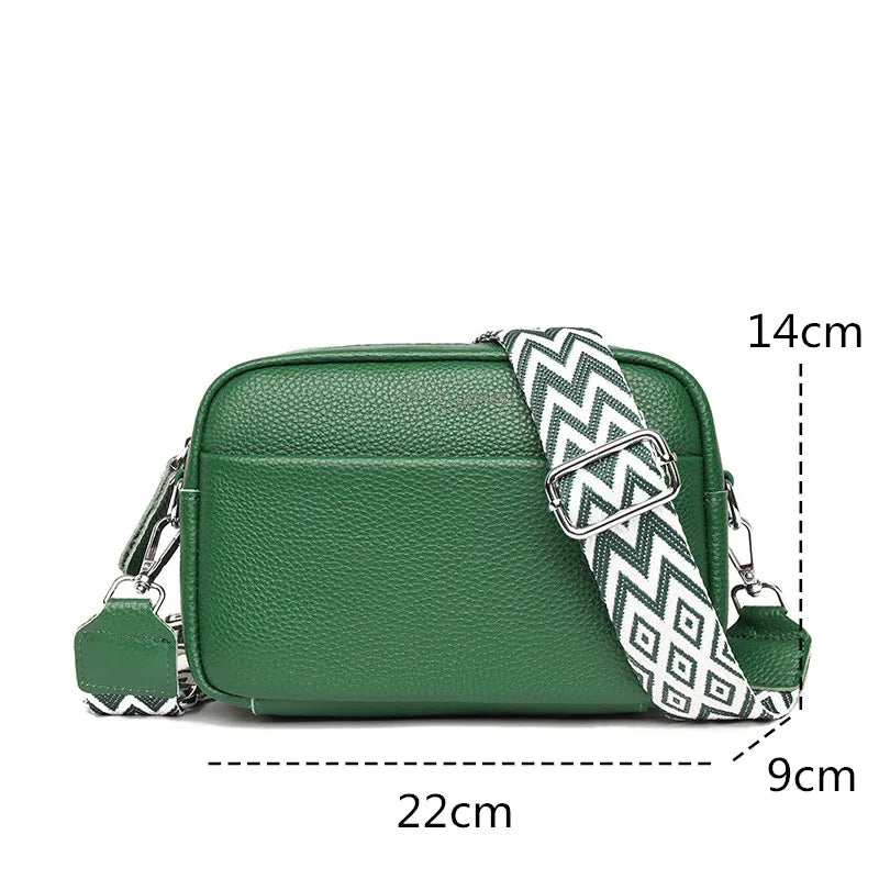 High Quality Genuine Leather  Crossbody Shoulder Bags