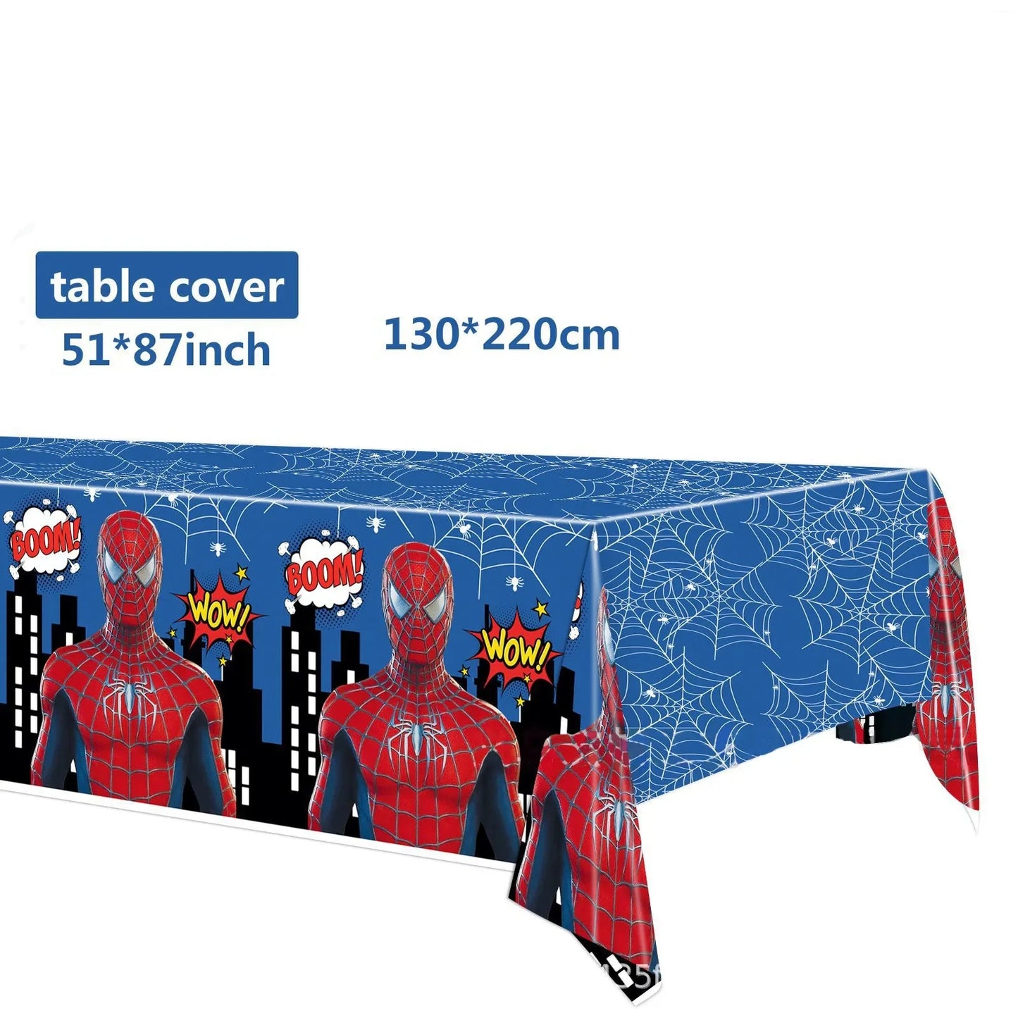 Spiderman Decoration Disposable Tableware