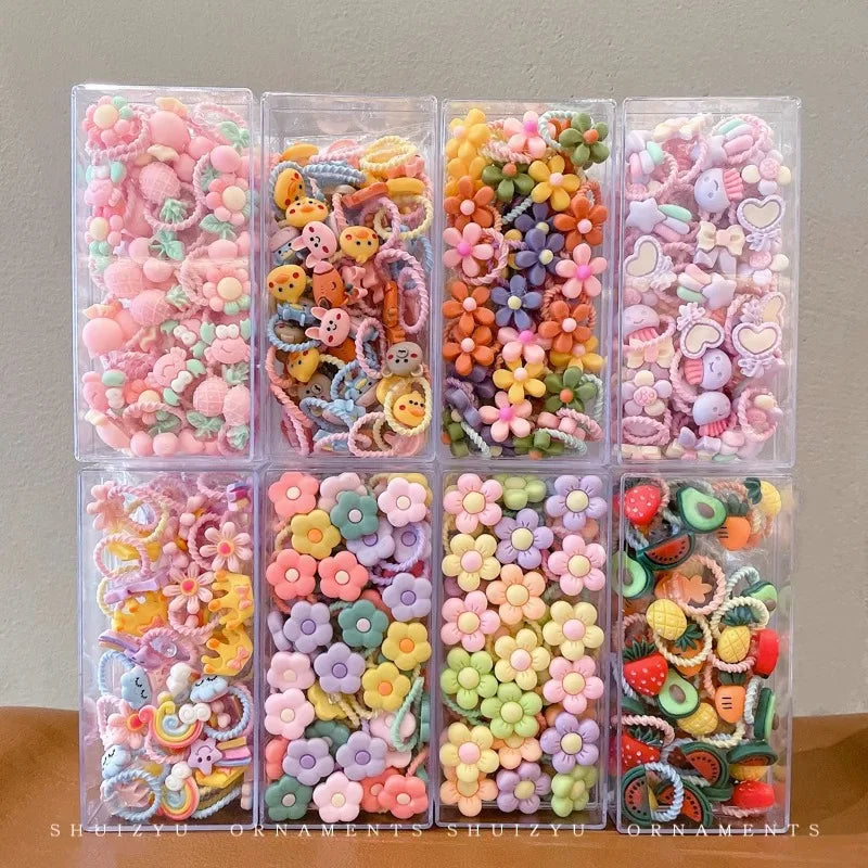 30pcs Children's Thumb Hair Rings