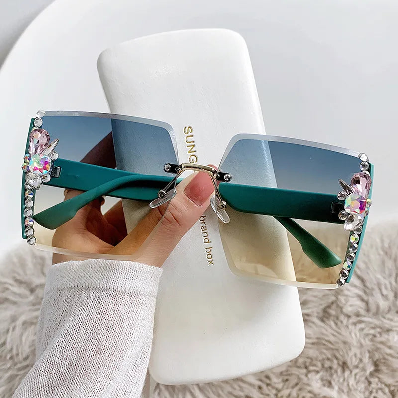 Luxury  Diamond Glasses