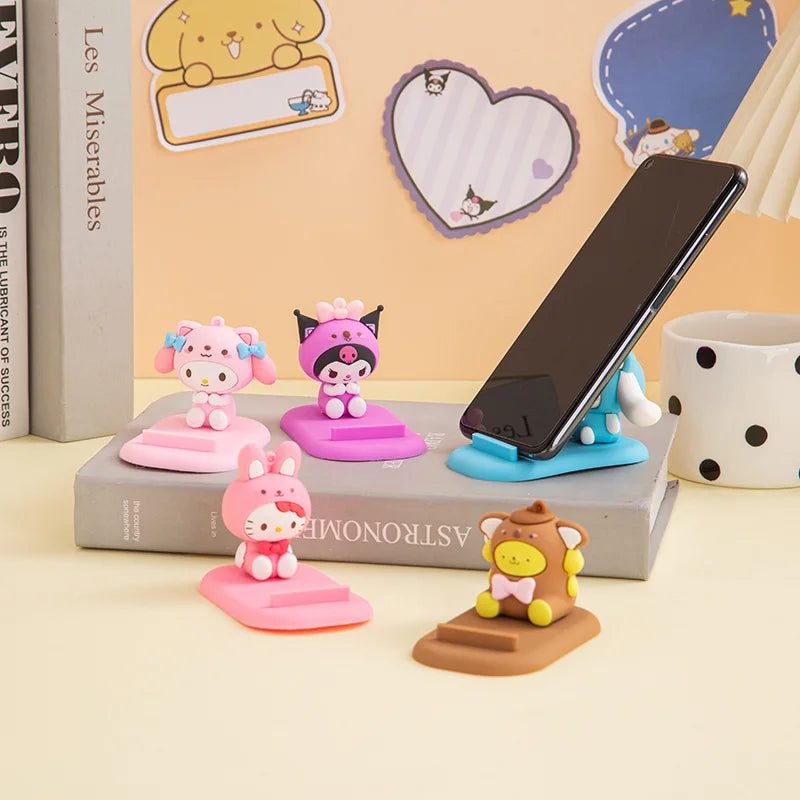 Sanrio Creative Mobile Phone Tablet Stand Cute Anime Characters