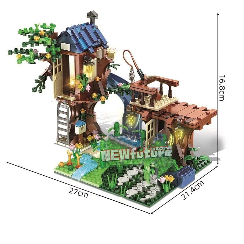 2024 Modern Treehouse Building Blocks