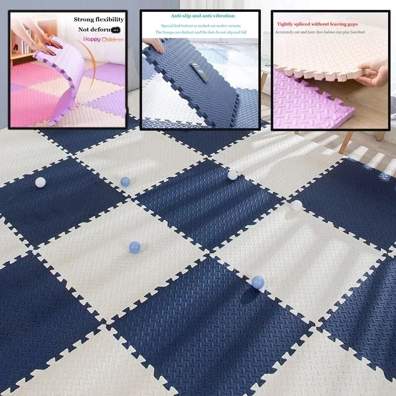 8-16pcs Baby Puzzle Floor safety  Carpet