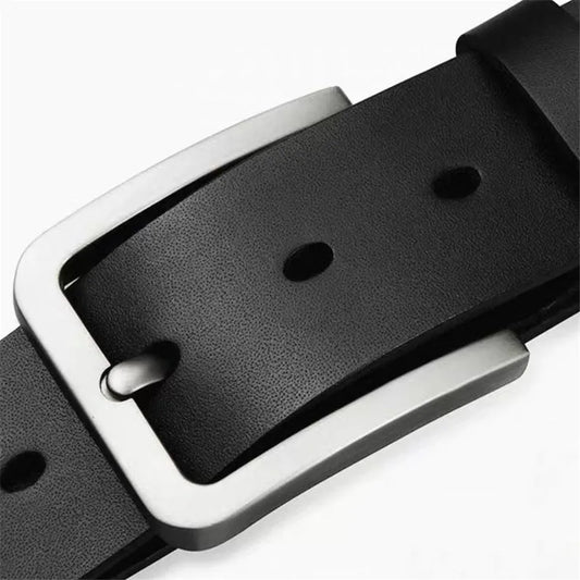 Men's Alloy Square Pin Buckle Belts