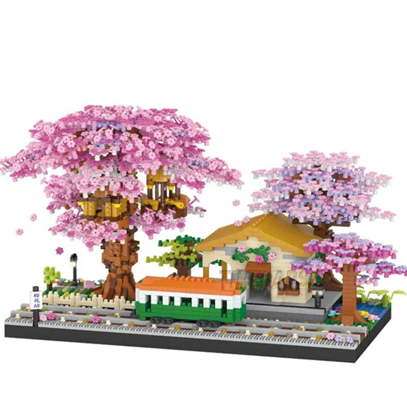 2138pcs  Tree House  Building Blocks