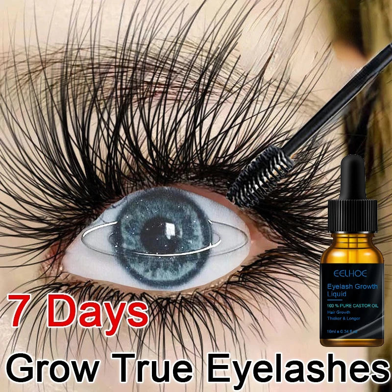 Seven Days Eyelash Fast Growth Solution Thicken Eyelashes