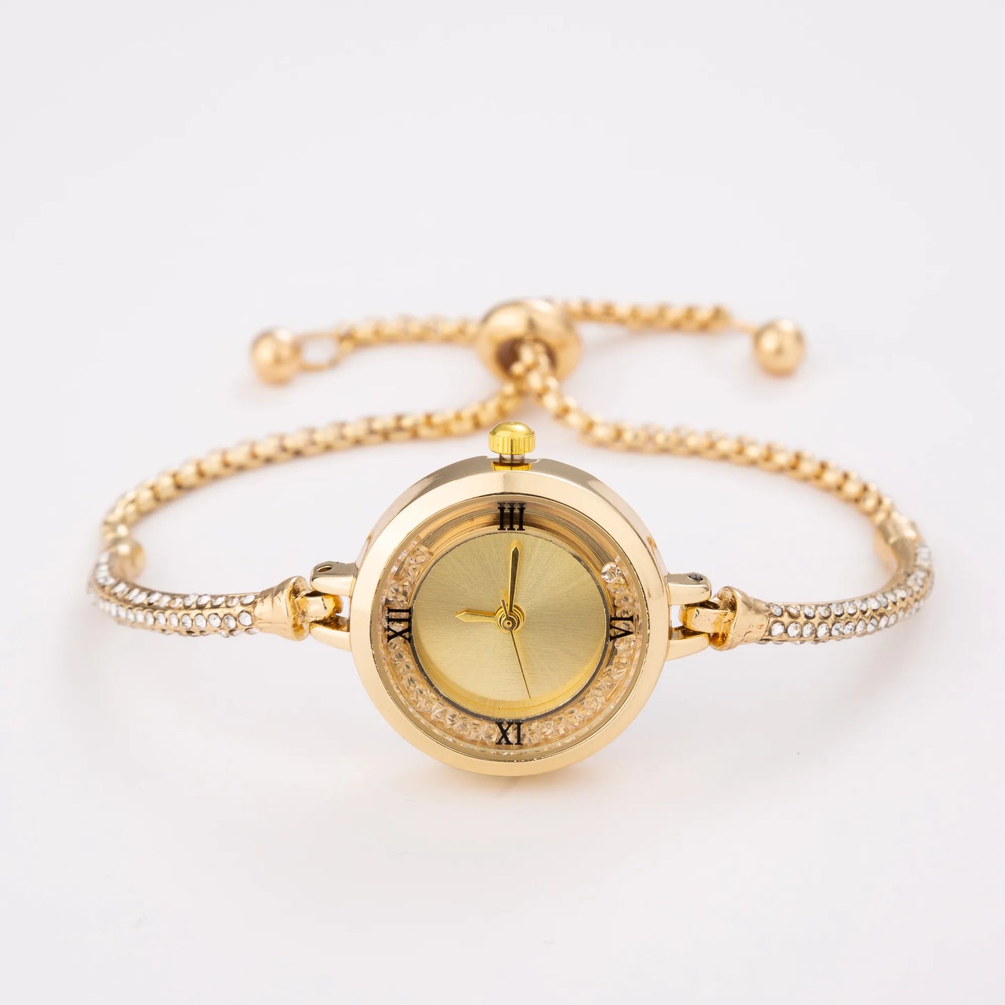 Cute Women Steel Bracelet Watch