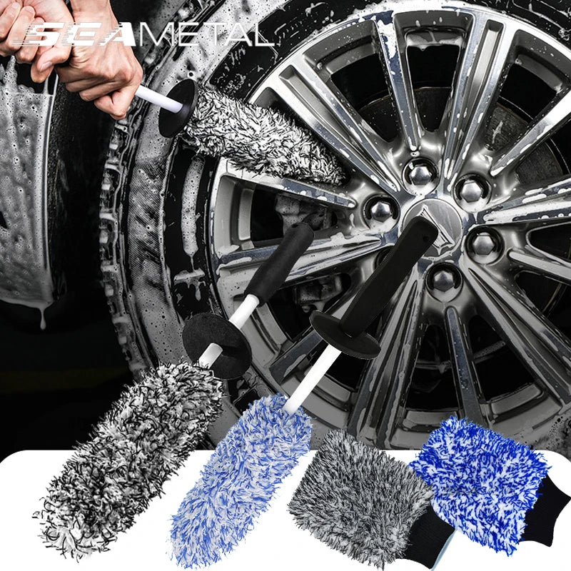 Car Wash Microfiber Wheels