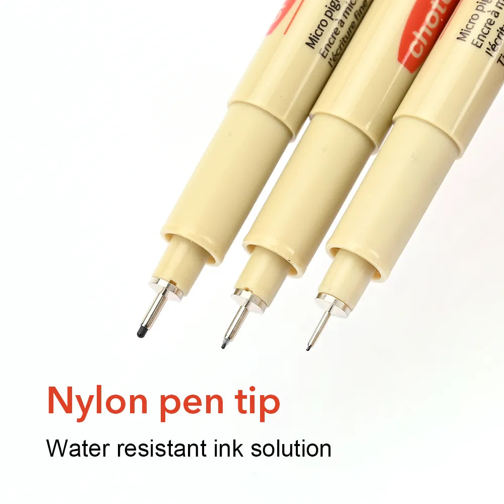 12 Tip Pigment Liner Micron Ink Marker