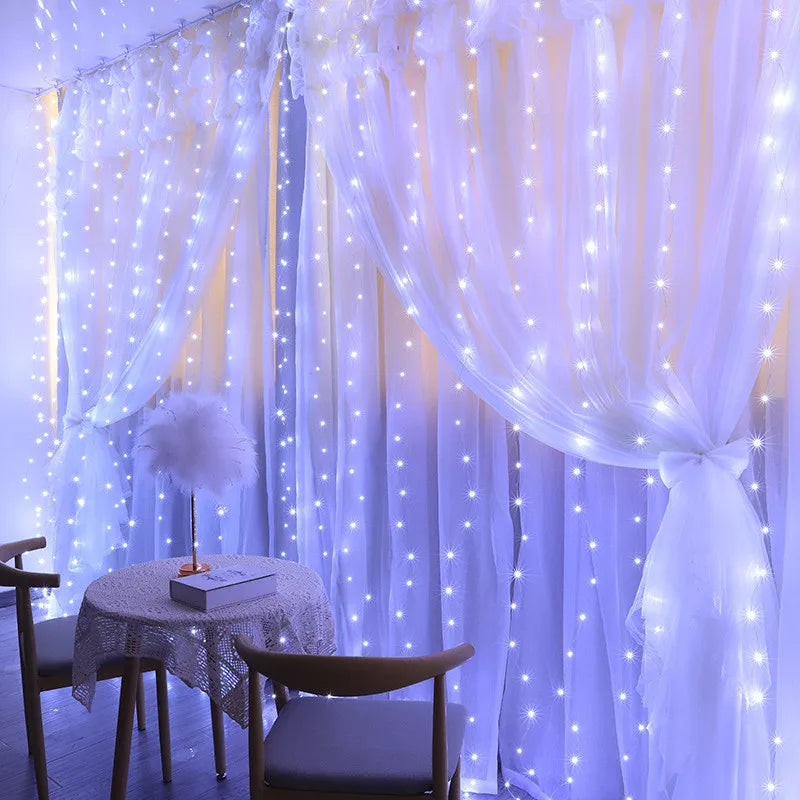 6M/3M USB LED Curtains Festoon Led Light