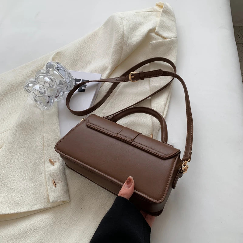 Leather Shoulder Bag for Women