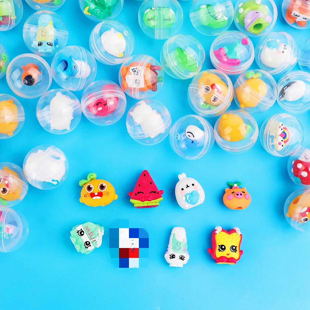 12/30 PCS  Fun Mixed Surprise Capsule Egg