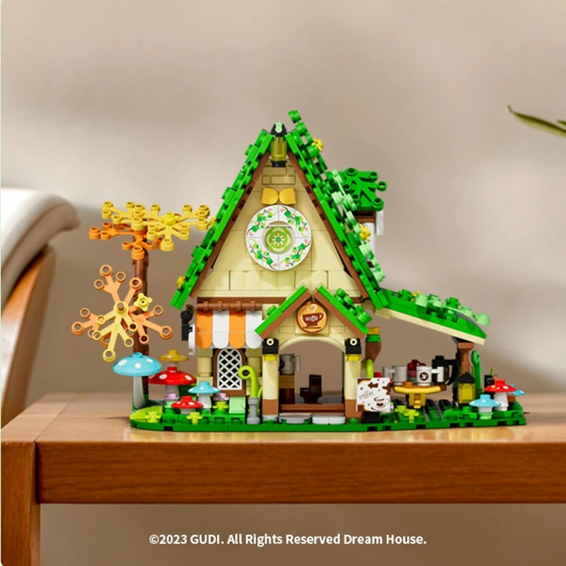 546-547PCS  Windmill House Building Blocks