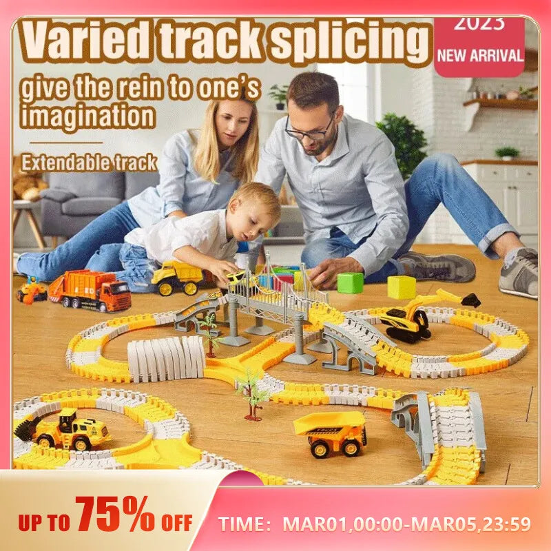 amazing Electric Track Toy Car