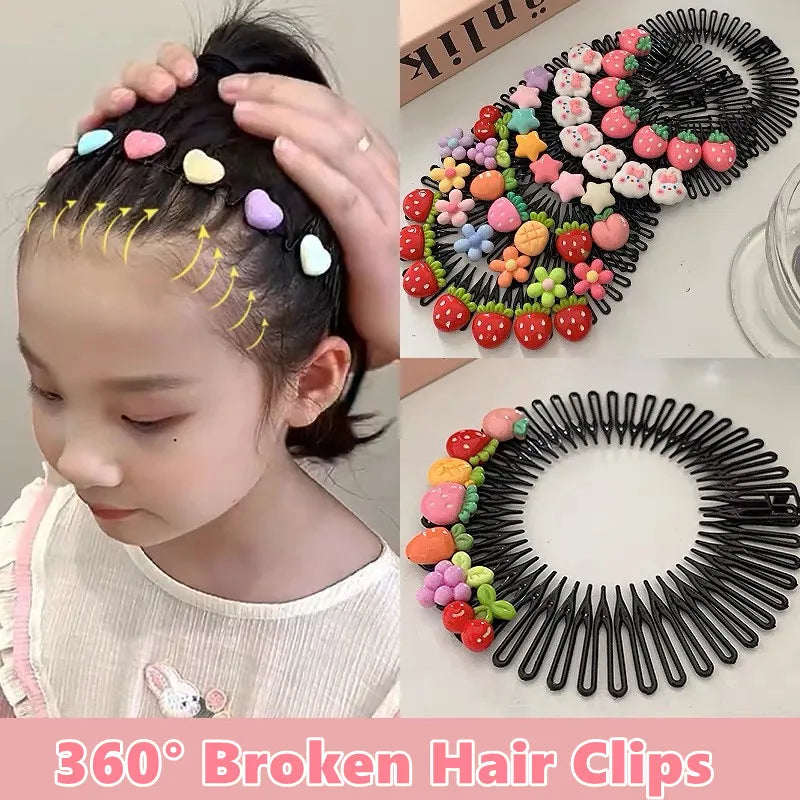 Sweet Lovely Flower Hair Clip