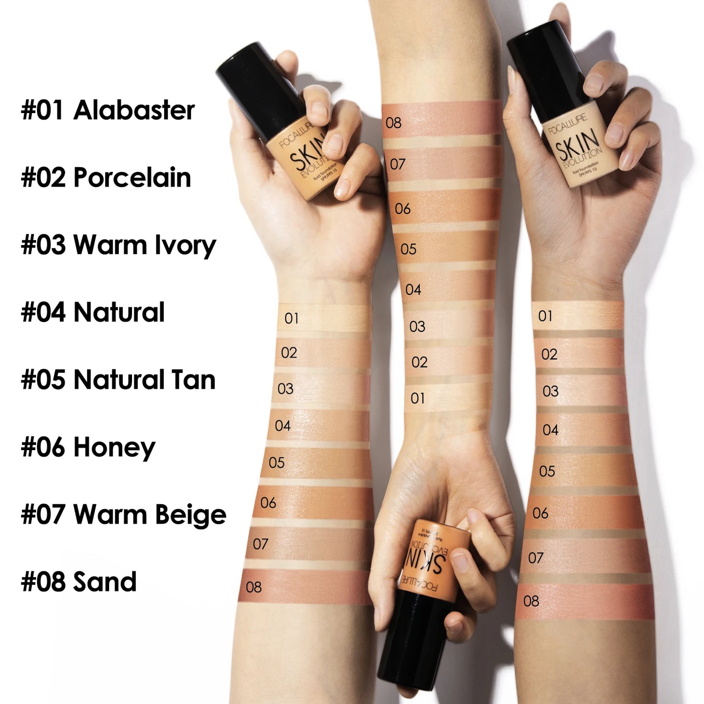 Waterproof Matte Face Liquid Foundation