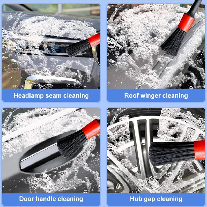 17Pcs Car Detailing Brush Set