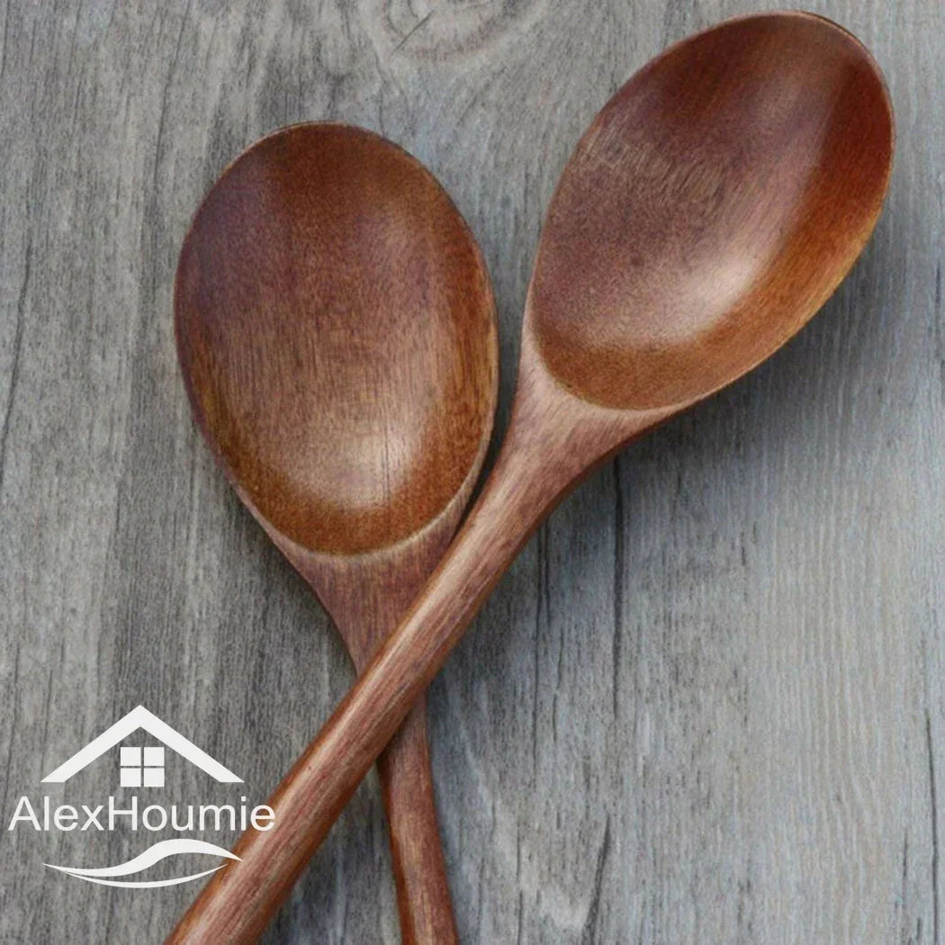 6 Piece Wooden Spoon Bamboo Kitchen