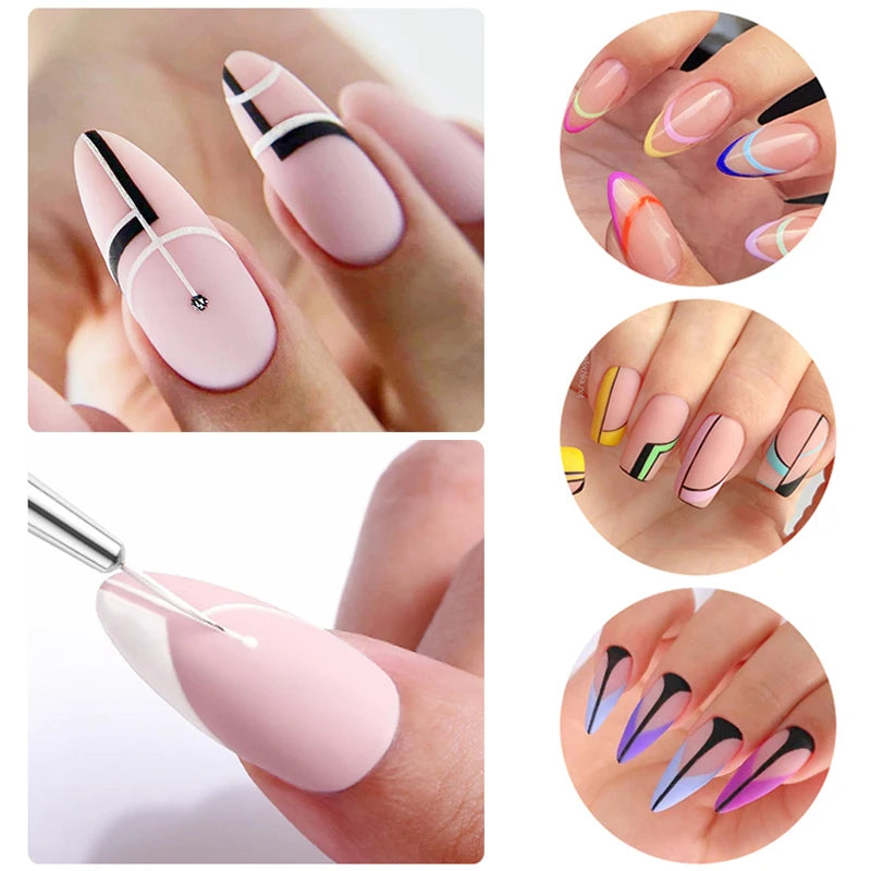 5/7/9mm 11/15/20mm Nail Brush Acrylic