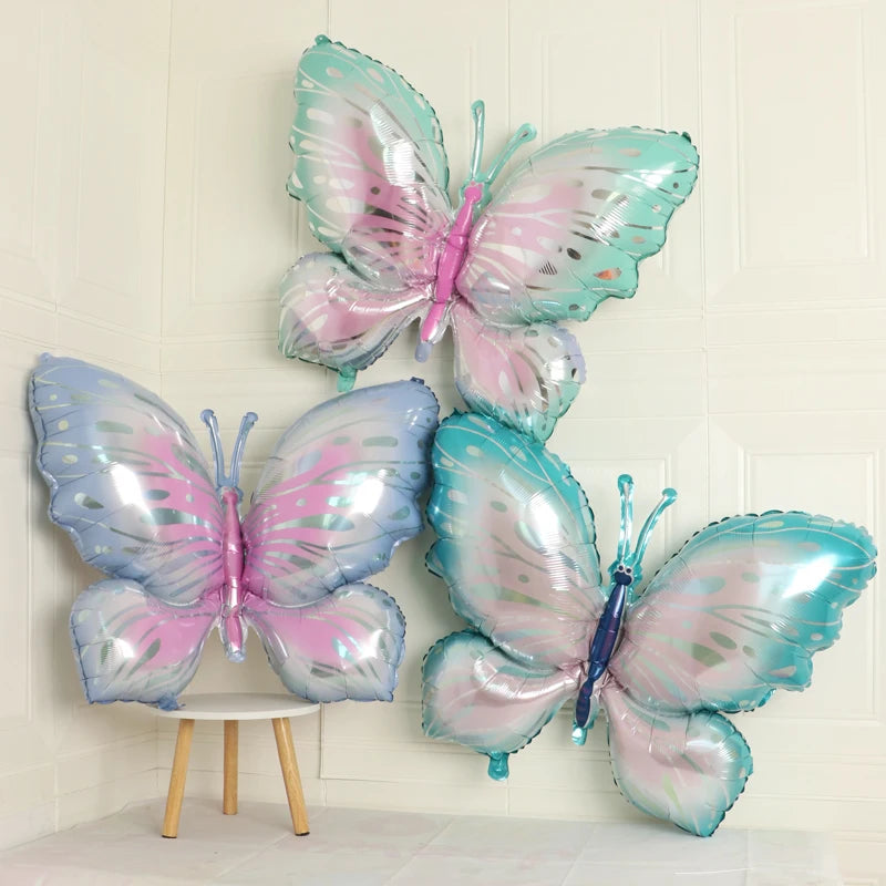 Newest Butterfly Birthday Balloon Set