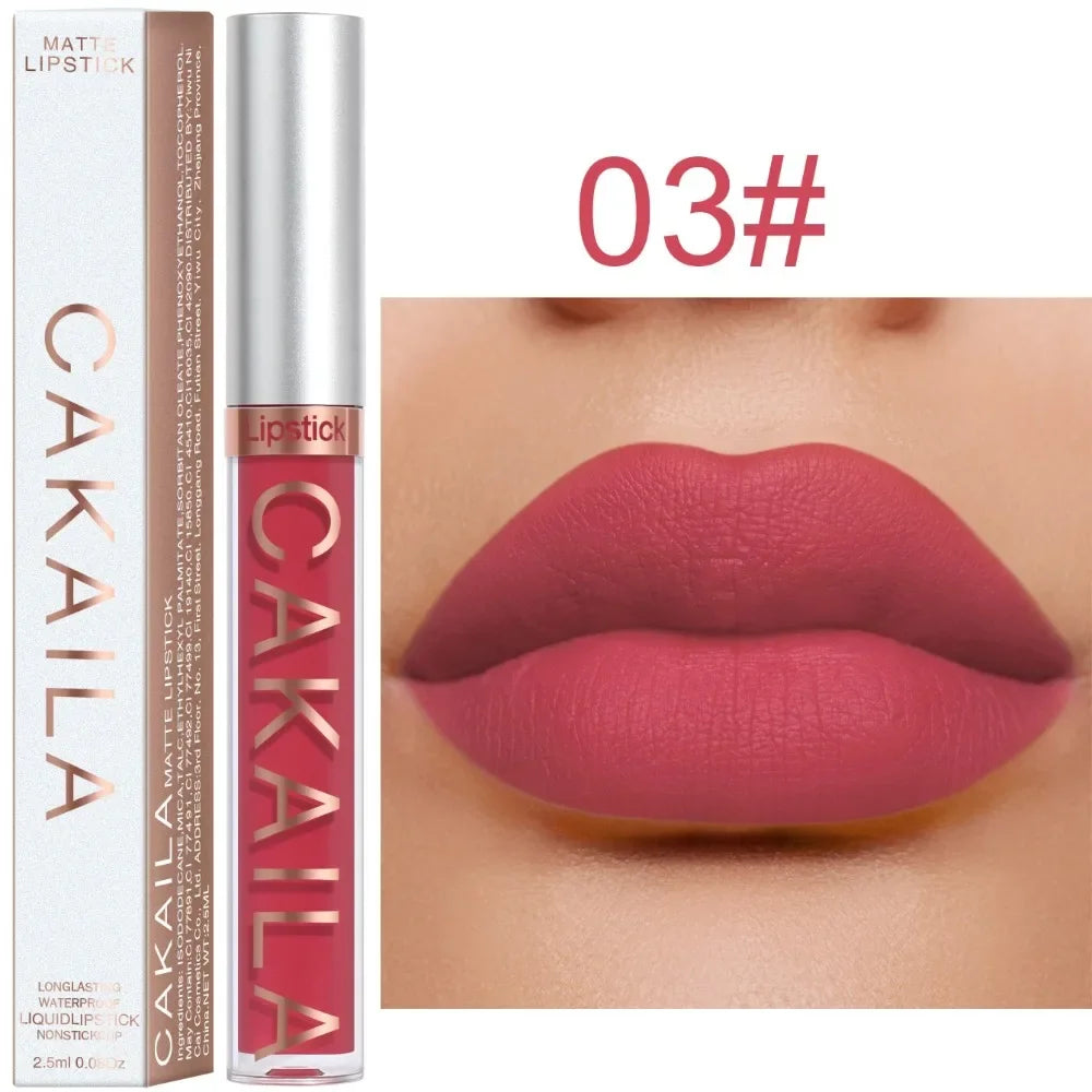 Waterproof Liquid Lipsticks Lip Makeup Matte Velvet