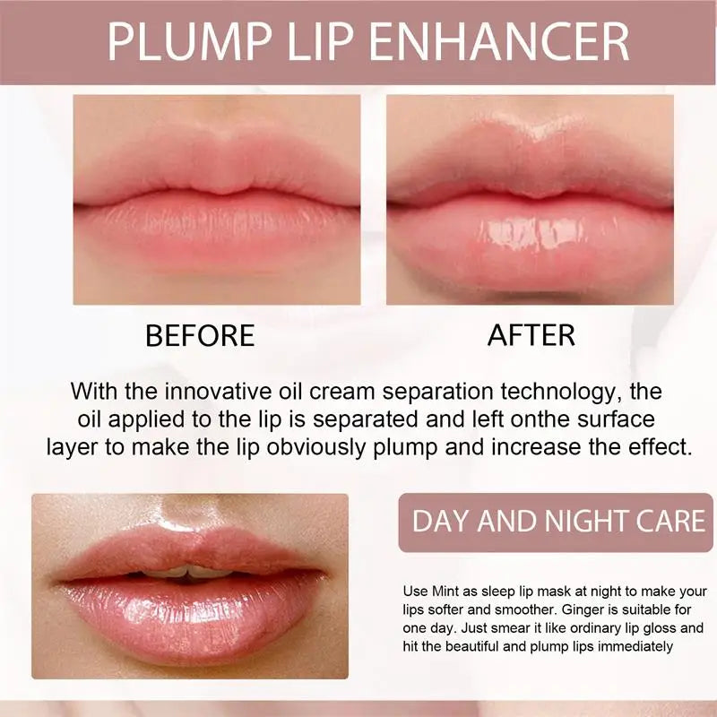 Lip Plump Serum Increase Lips Elasticity Instant Volumizing Essential Oil Reduce Fine Lines