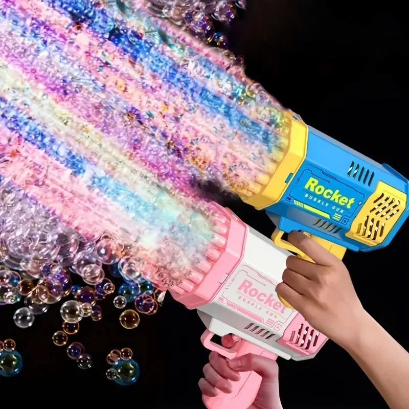 40 hole bubble machine  blowing light for agood time