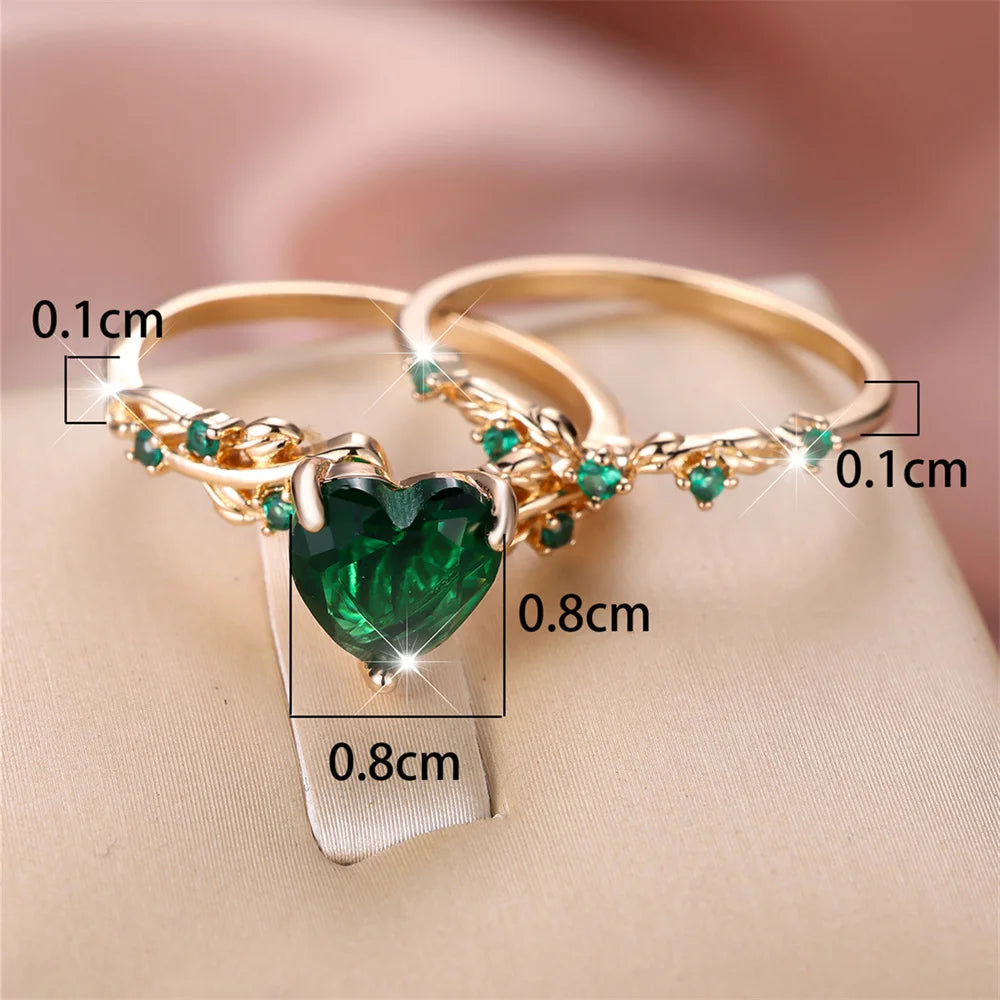 Heart Ring Sets