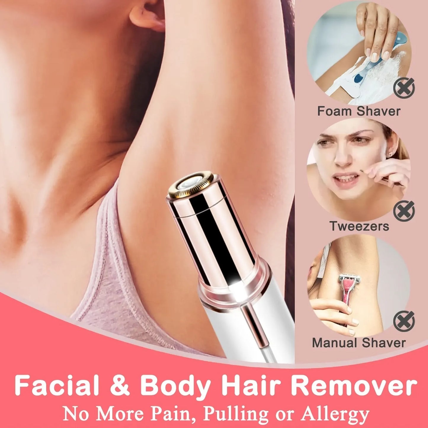 Electric Hair Remover Painless