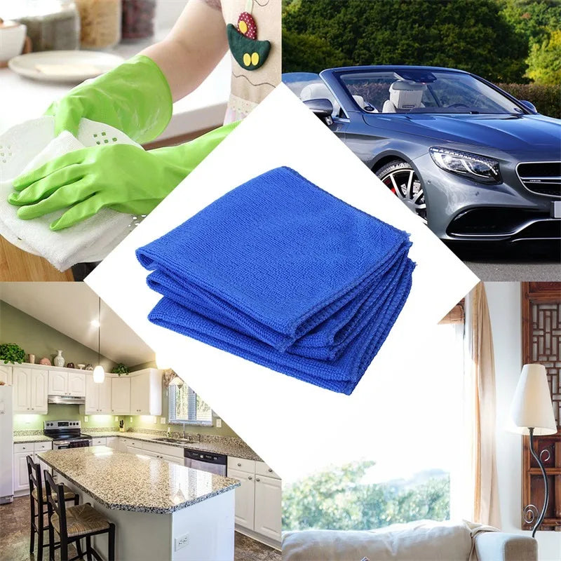 1-20Pcs Microfiber Towels Car Wash