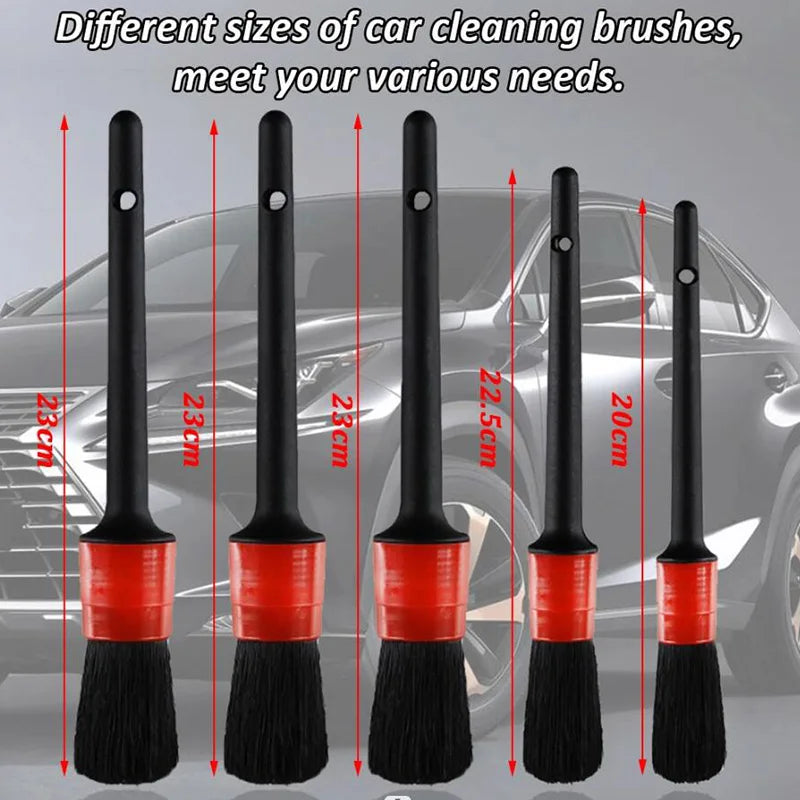 17Pcs Car Detailing Brush Set