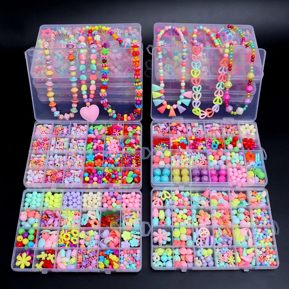 500pcs DIY Handmade Beaded Children's Toy