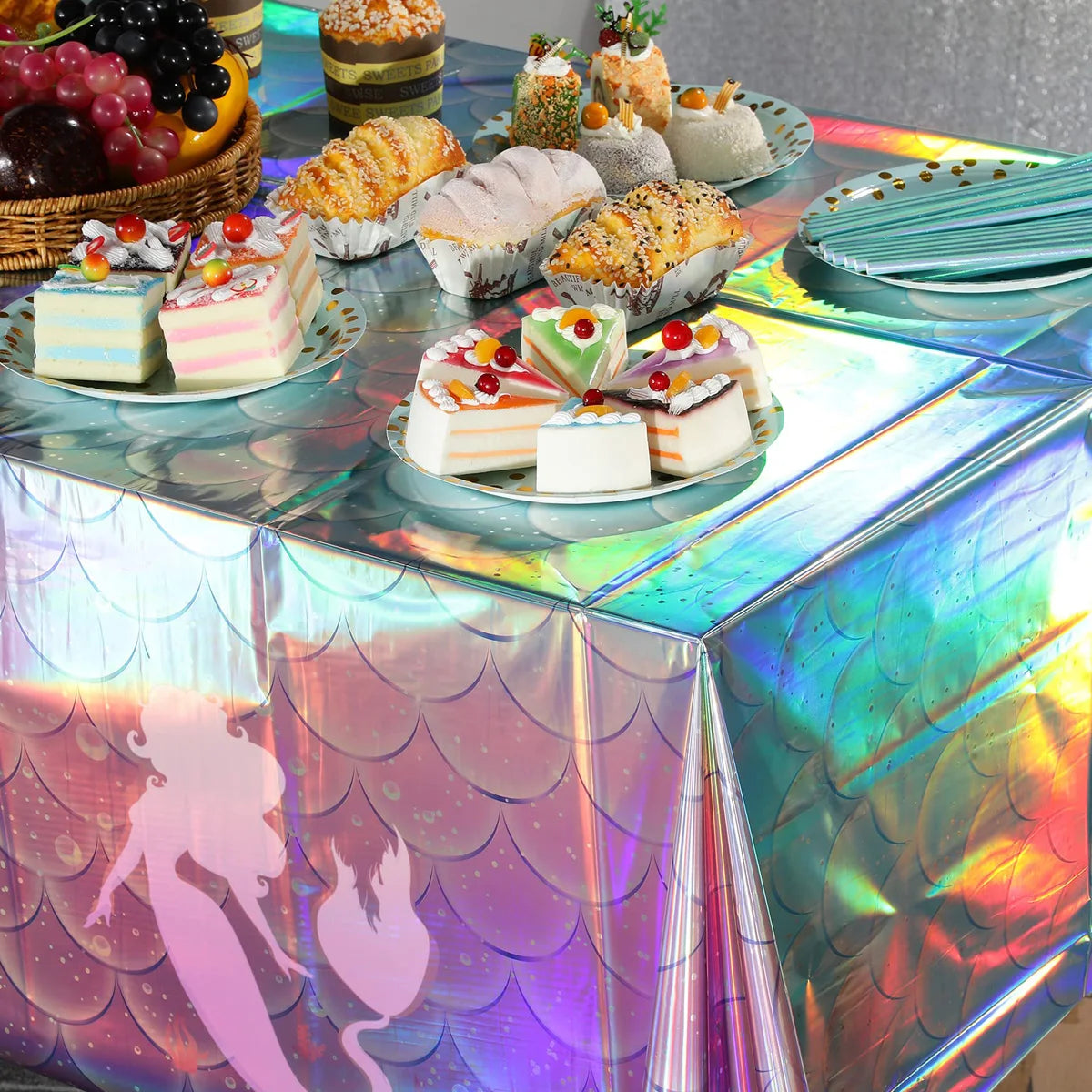 Little Mermaid Disposable Tablecloth