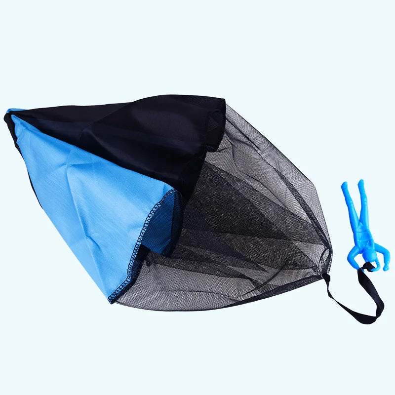 1/6  funny Sets Hand Throwing Parachute Kids Outdoor