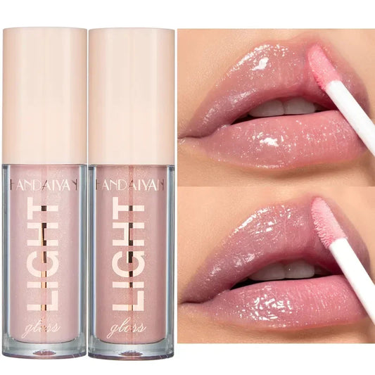 12 Colors Mirror Pearl Lip Gloss Long Lasting Moisturizing  Shine Glitter Lip Gloss