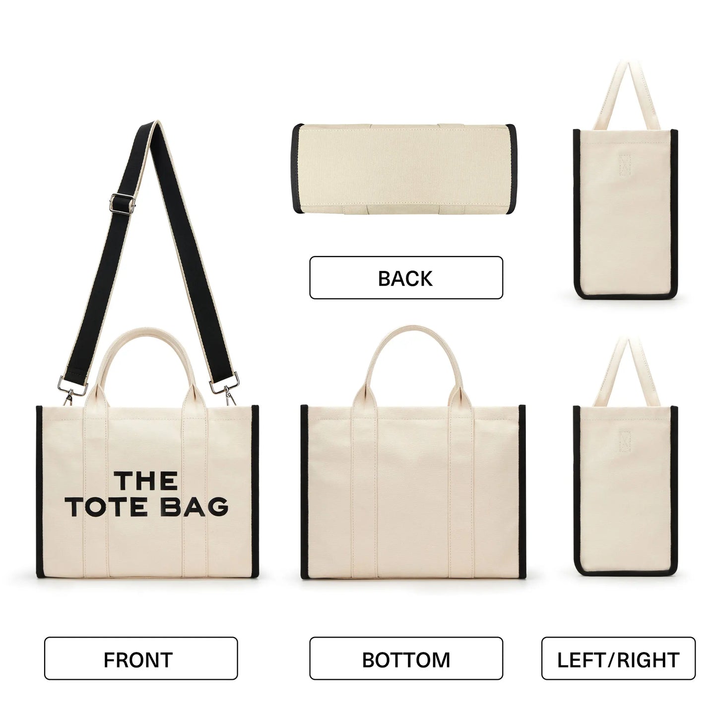 Canvas Tote  Shoulder Bags