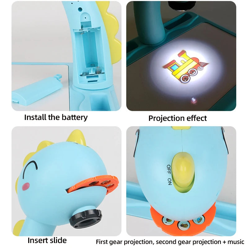 amazing led projector drawing table