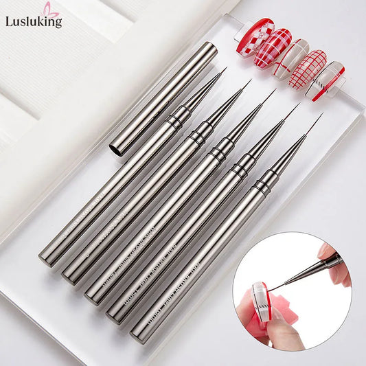 5PCS Nail Art Liner Brushes