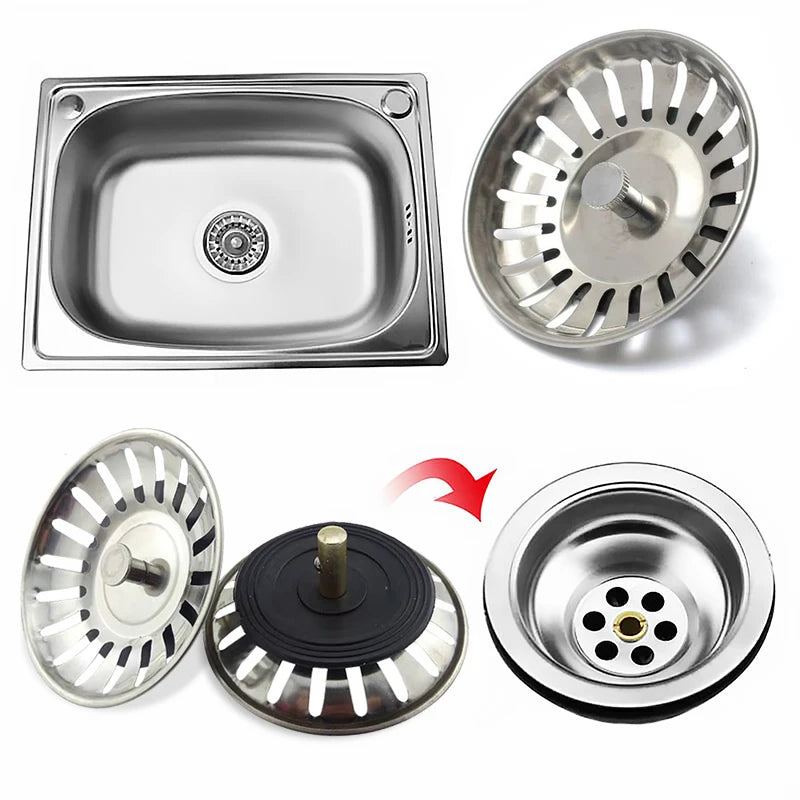 Stainless Steel Sink Waste Plug Filter