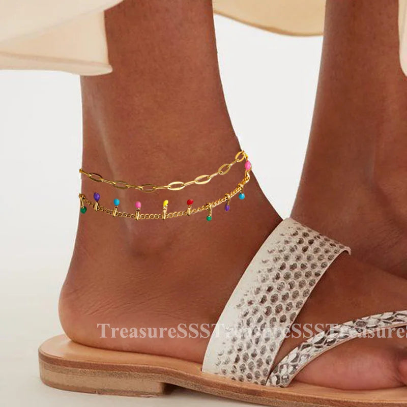 Anklets for Women Summer Beach