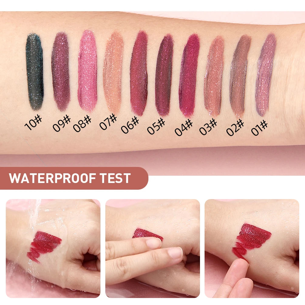 Diamond Liquid Lipstick Moisturizing Long-Lasting