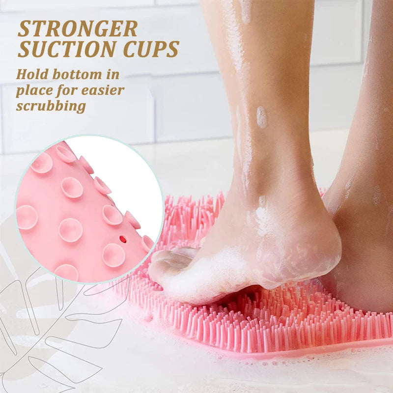 Silicone Rub  Brush Bathroom Non-slip Wash Foot