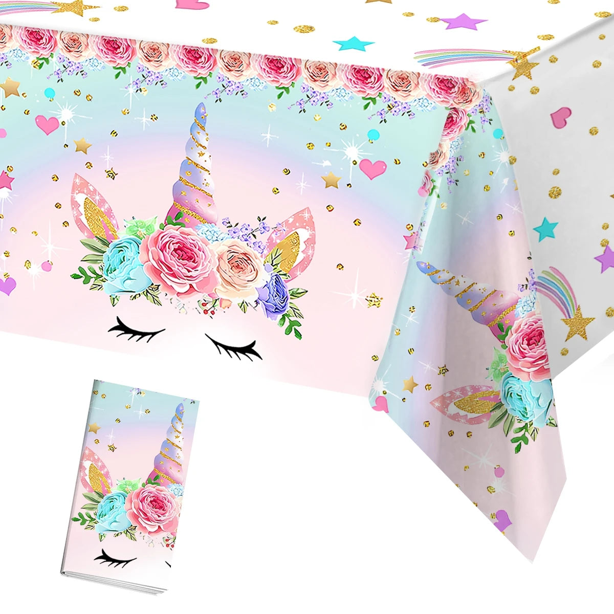 Unicorn Party Disposable Tablecloth