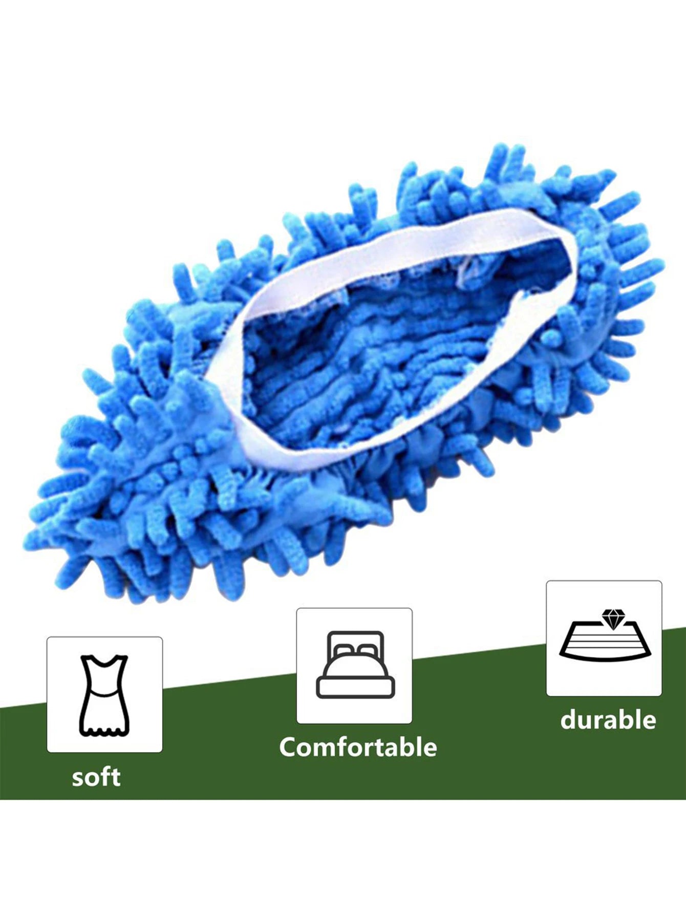 Dust Mop Slippers 2PCS-Foot Socks