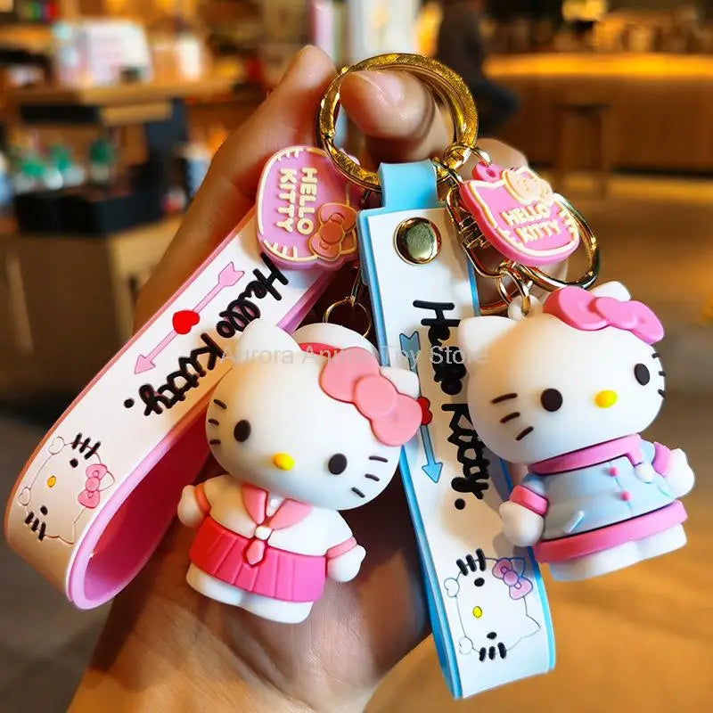 Anime Kawaii Sanrio Hello Kitty Keychain