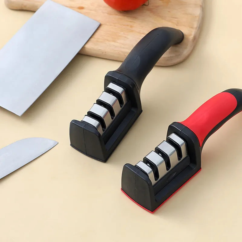 Knife Sharpener Handheld Multi-function 3 Stages