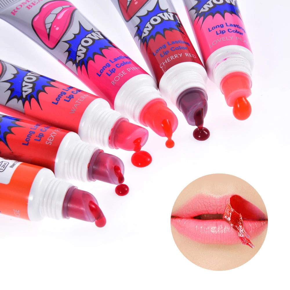 Amazing Peel Off Liquid Lipstick Waterproof Long Lasting